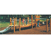 LRW031-木制組合滑梯多少錢(qián)