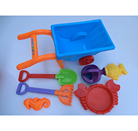 兒童獨輪推土車-兒童沙灘小推車套裝