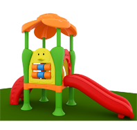 WZY450B-小鬼當(dāng)家塑料兒童滑梯