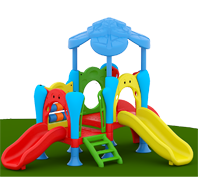 WZY487B-小鬼當(dāng)家全塑組合滑梯