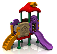 WZY473(13)-兒童娛樂場組合滑梯