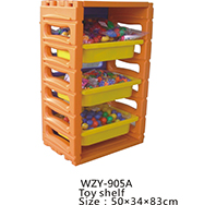 WZY-905A-兒童塑料玩具架