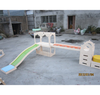 NL-R125-兒童木制戶外滑梯